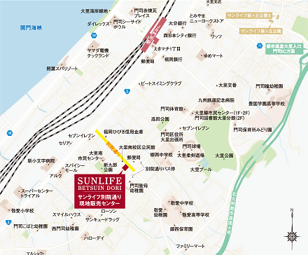 現地案内図