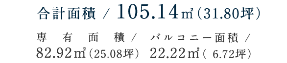 専有面積