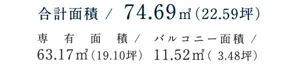 専有面積