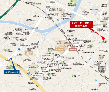 現地案内図